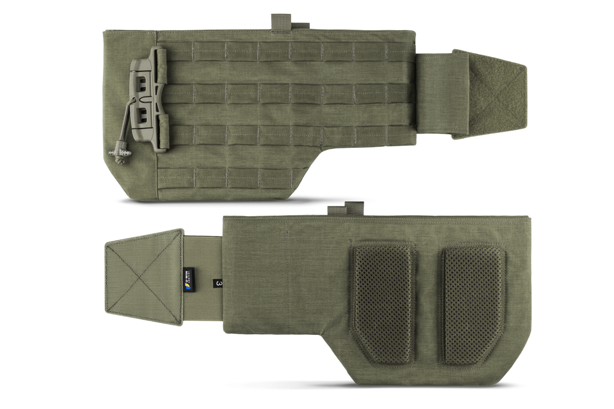 Камербанди зі швидкоскидами 2M SPIDER Розмір 3 під балістичні пакети U-WIN Cordura® 500 Ranger Green / Темна Олива