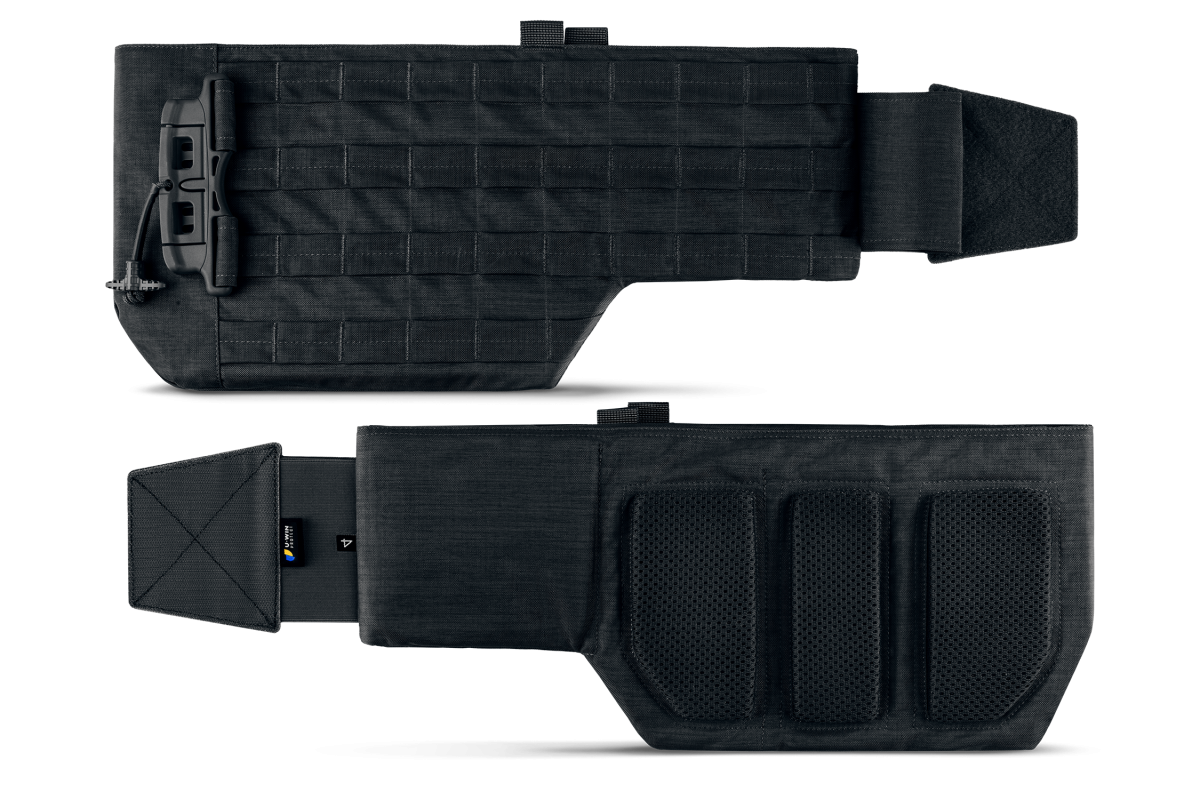 Камербанди зі швидкоскидами 2M SPIDER Розмір 4 під балістичні пакети U-WIN Cordura® 500 Black