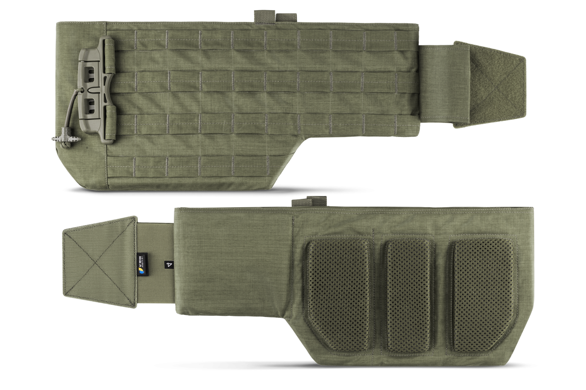 Камербанди зі швидкоскидами 2M SPIDER Розмір 4 під балістичні пакети U-WIN Cordura® 500 Ranger Green / Темна Олива