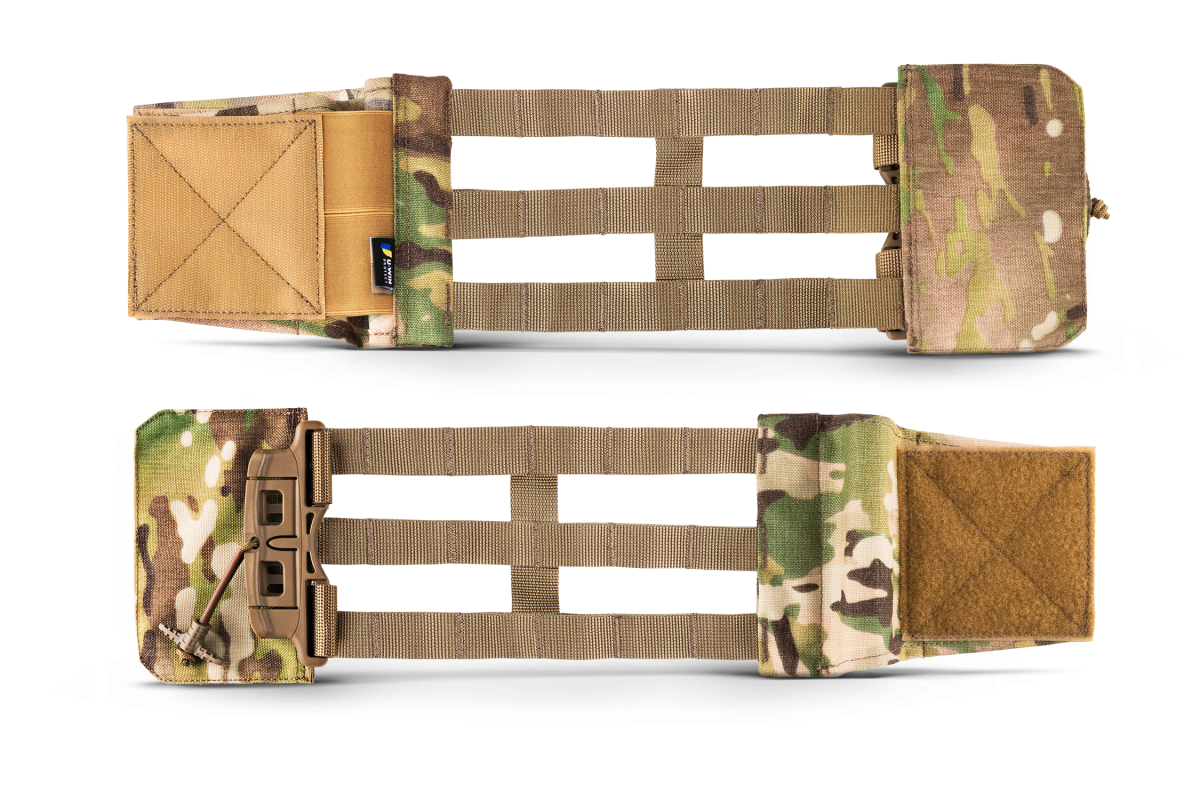 Скелетні камербанди зі швидкоскидами 2M SPIDER 80 U-WIN Cordura® 1000 MultiCam®