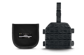 Комплект Стегнова платформа U-WIN PRO права Black + Балістичний пакет