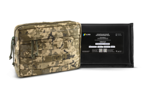 Комплект Захист живота U-WIN Nylon 6.6 1000 Pixel ММ14 з балістичним пакетом НВМПЕ Dyneema USA / Площа захисту 3,87 дм.кв.