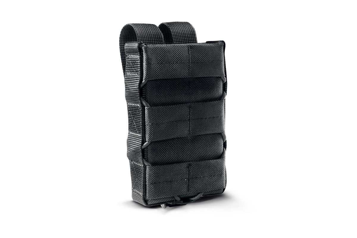 Підсумок під магазин АК оперативний з пластиковими вставками U-WIN BASE Cordura® 500 Black