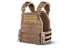 Плитоноска / тактичний жилет Plate Carrier U-WIN Light зі швидким скиданням 250х300 Cordura® 1000 Tan
