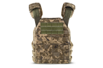 Плитоноска / тактичний жилет Plate Carrier U-WIN Light зі швидким скиданням 250х300 Nylon 6.6 1000 Pixel ММ14 фото №3