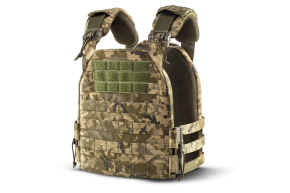Плитоноска / тактичний жилет Plate Carrier U-WIN Light зі швидким скиданням 250х300 Nylon 6.6 1000 Pixel ММ14