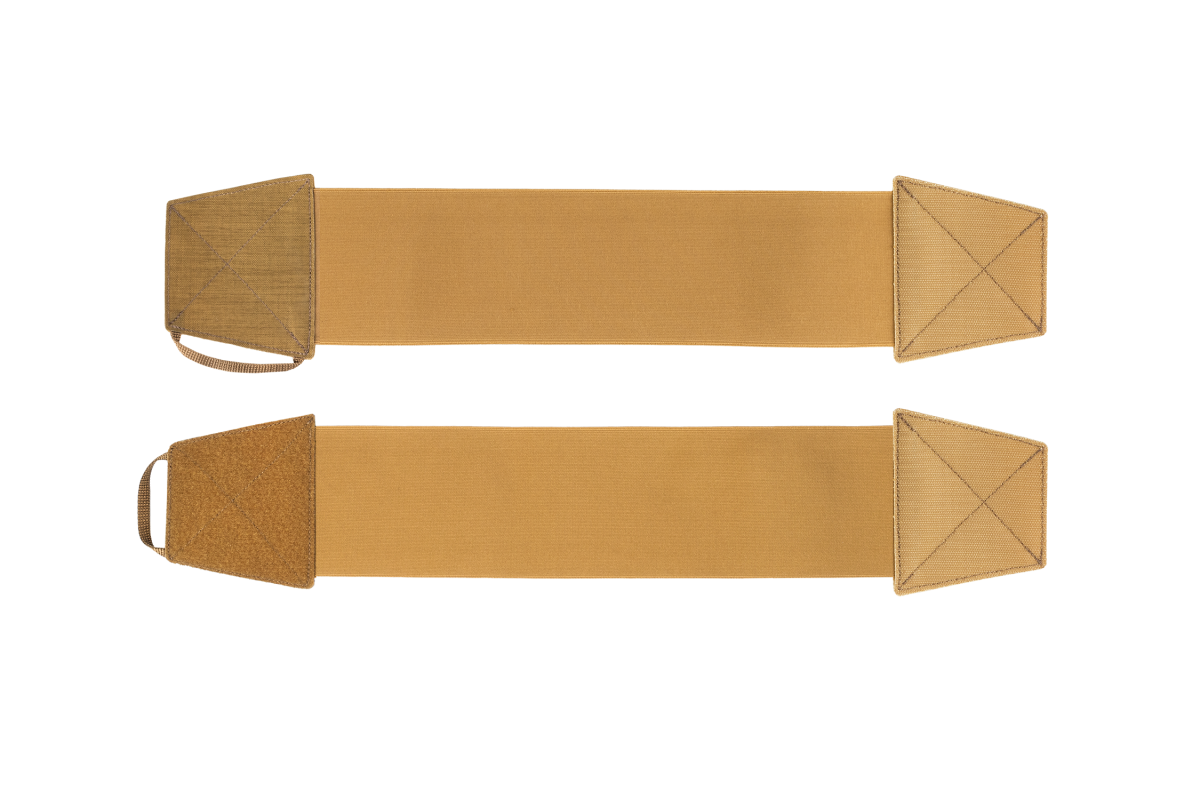 Еластичний пояс-резинка для розподілу ваги плитоносок U-WIN розмір 2 Cordura® 500 Coyote