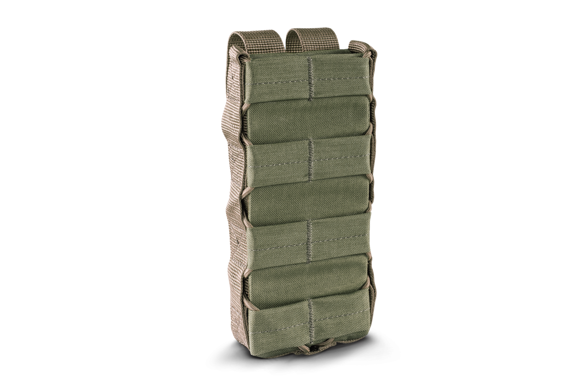 Підсумок під магазин РПК оперативний з пластиковими вставками U-WIN BASE Cordura® 500 Ranger Green / Темна Олива