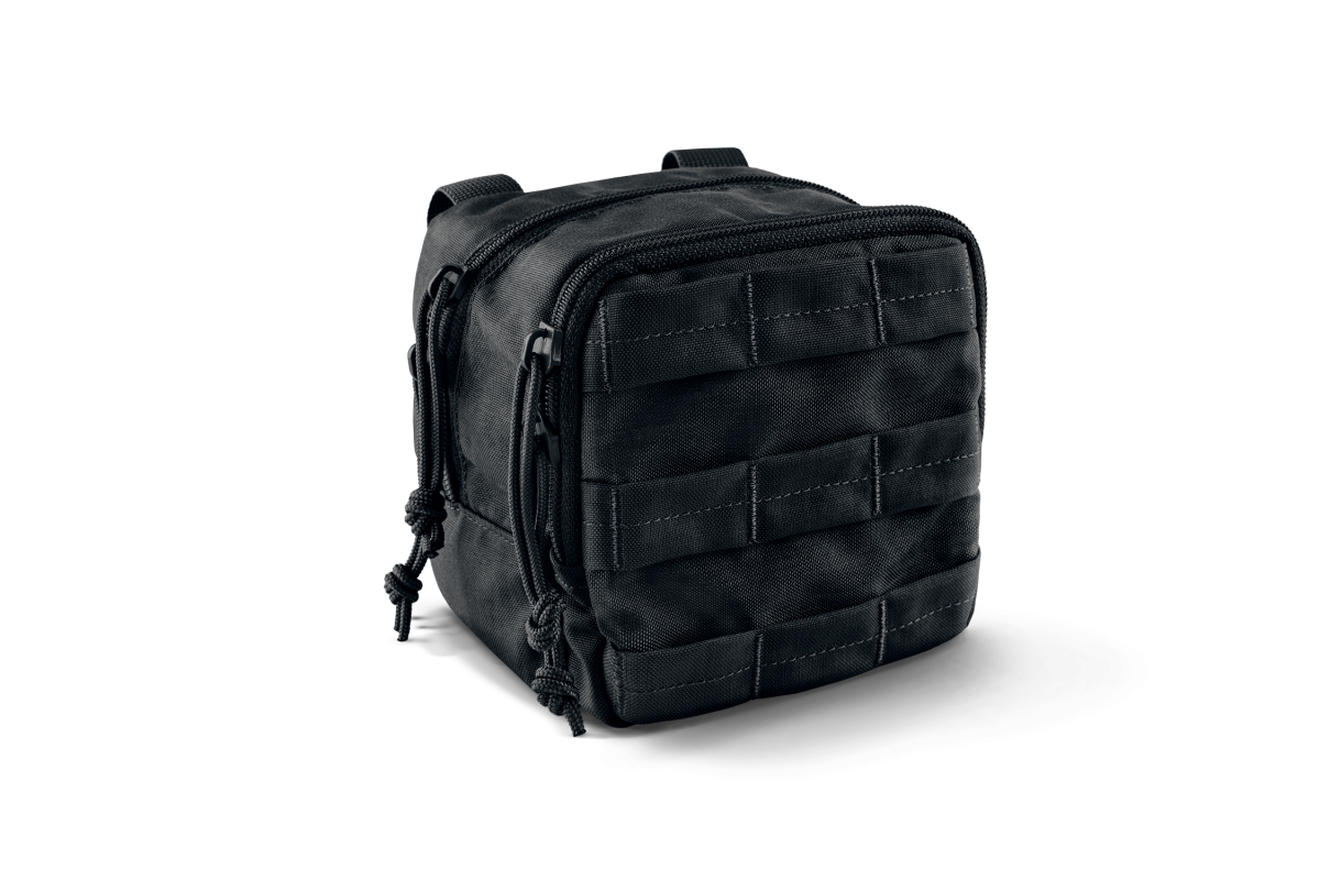 Утилітарний підсумок 15х15х13 сухарка квадратна збільшена U-WIN Cordura® 500 Black