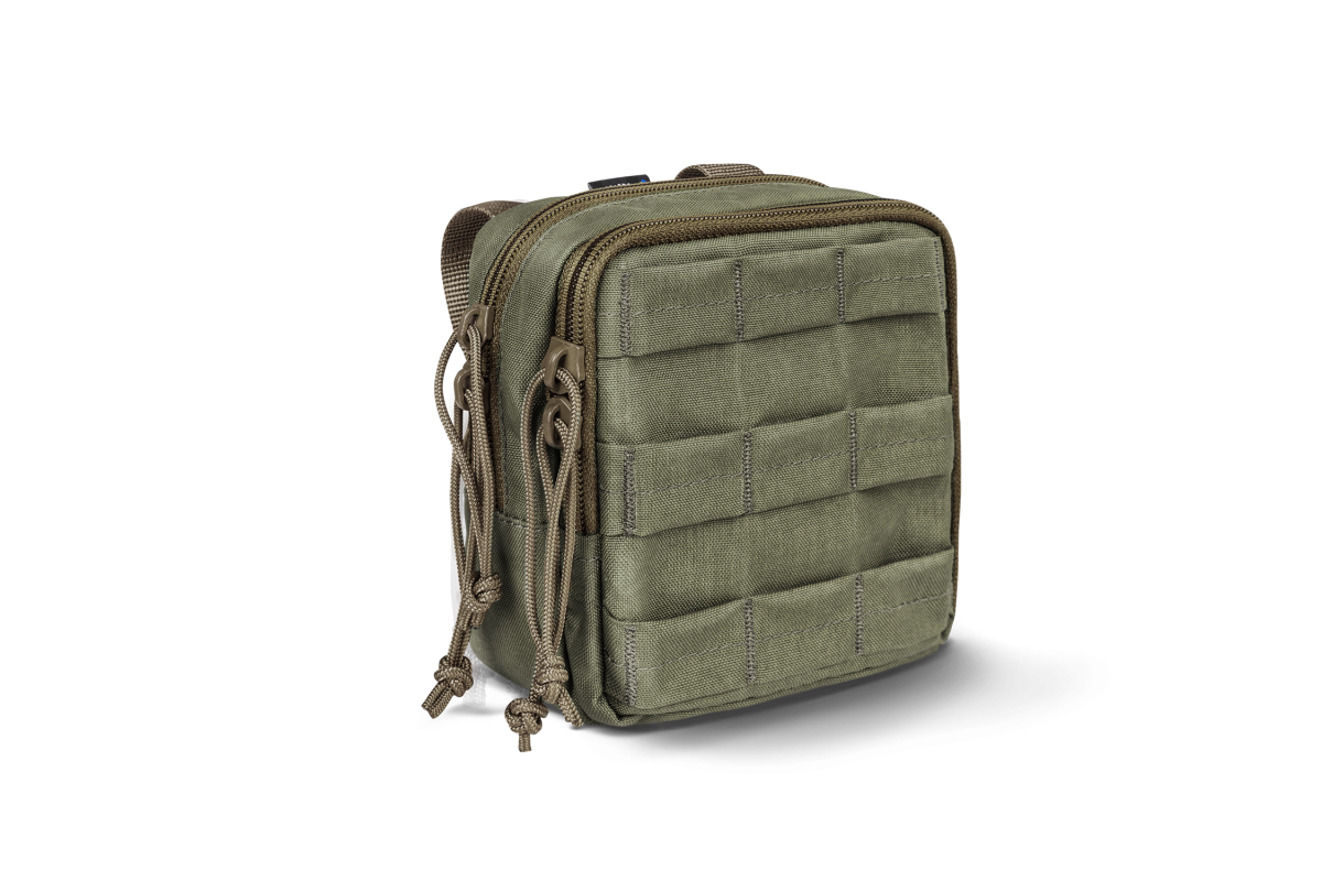 Підсумок утилітарний 15х15х8 сухарка квадратна U-WIN Cordura® 500 Ranger Green / Темна Олива