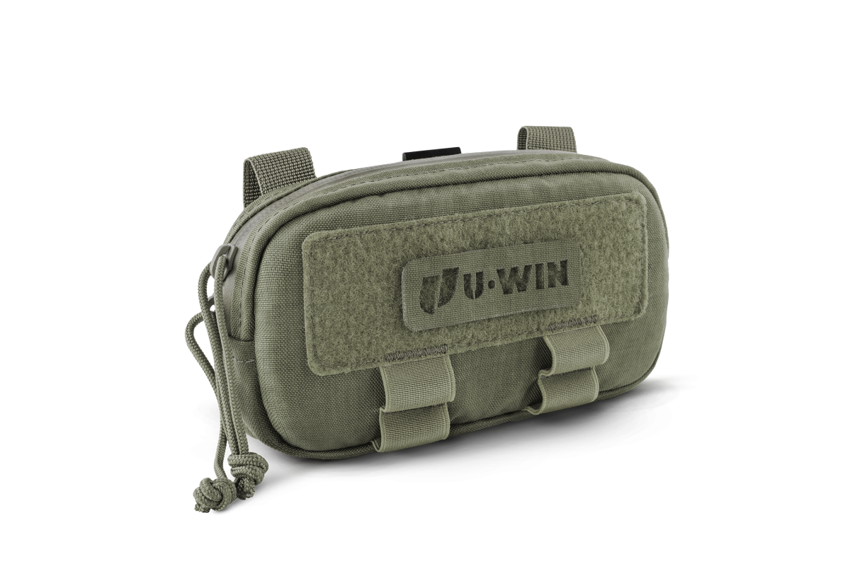 Підсумок під телефон / адміністративний підсумок на плитоноску U-WIN BASE Cordura® 500 Ranger Green / Темна Олива