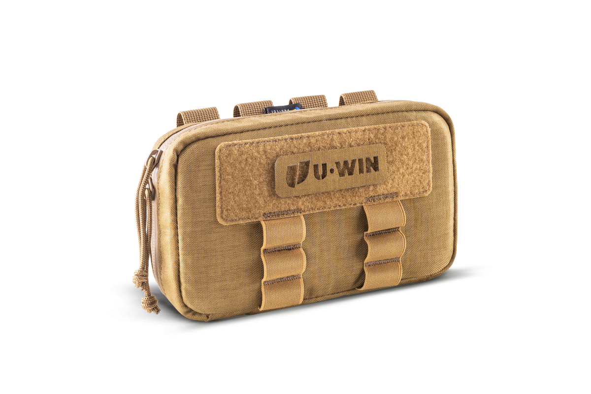 Підсумок під телефон / органайзер з кавером-дощовиком U-WIN PRO Cordura® 500 Coyote